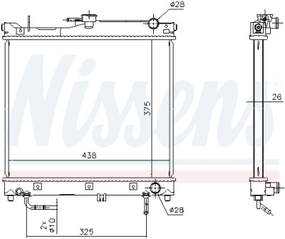 Radiateur, refroidissement du moteur