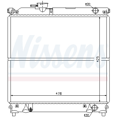 Radiateur, refroidissement du moteur
