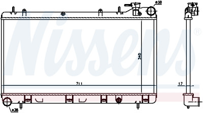 Radiateur, refroidissement du moteur