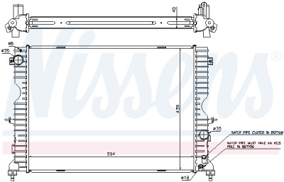 Radiateur, refroidissement du moteur