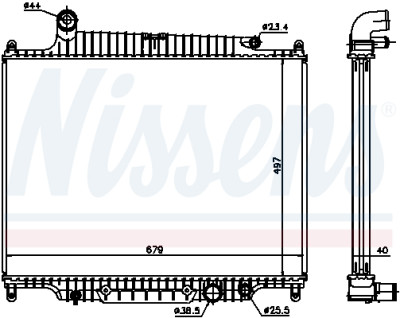 Radiateur, refroidissement du moteur