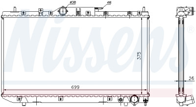 Radiateur, refroidissement du moteur