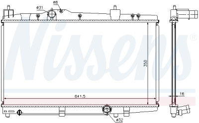 Radiateur, refroidissement du moteur