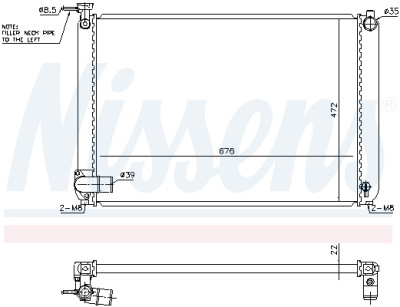 Radiateur, refroidissement du moteur