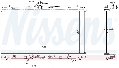 Radiateur, refroidissement du moteur