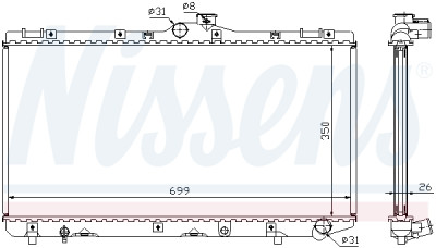 Radiateur, refroidissement du moteur