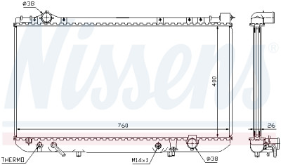 Radiateur, refroidissement du moteur