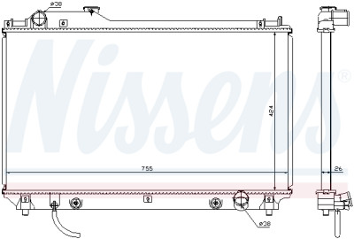Radiateur, refroidissement du moteur