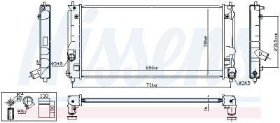 Radiateur, refroidissement du moteur