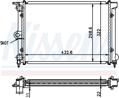 Radiateur, refroidissement du moteur