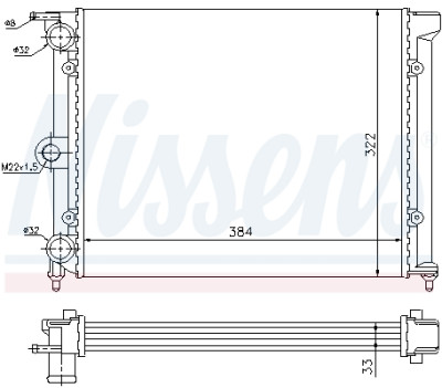 Radiateur, refroidissement du moteur