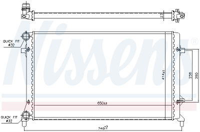 Radiateur, refroidissement du moteur