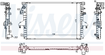 Radiateur, refroidissement du moteur