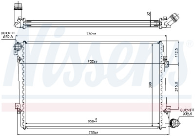 Radiateur, refroidissement du moteur