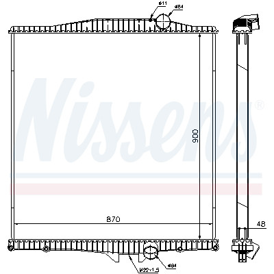 Radiateur, refroidissement du moteur