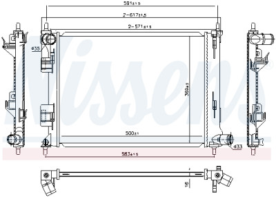 Radiateur, refroidissement du moteur