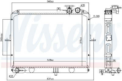 Radiateur, refroidissement du moteur