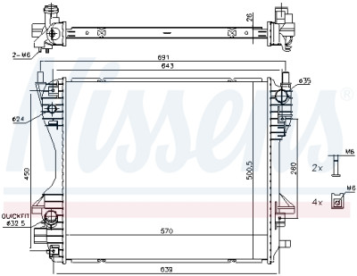 Radiateur, refroidissement du moteur