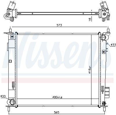 Radiateur, refroidissement du moteur