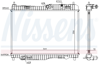 Radiateur, refroidissement du moteur