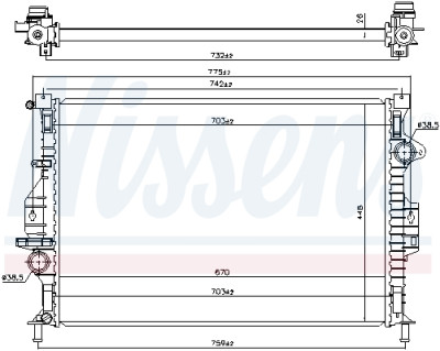 Radiateur, refroidissement du moteur