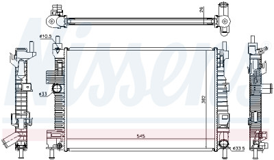 Radiateur, refroidissement du moteur