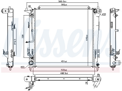 Radiateur, refroidissement du moteur