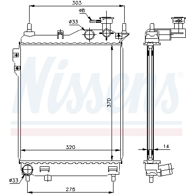 Radiateur, refroidissement du moteur