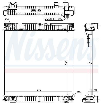 Radiateur, refroidissement du moteur