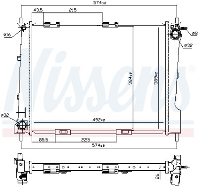 Radiateur, refroidissement du moteur