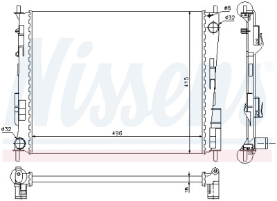 Radiateur, refroidissement du moteur