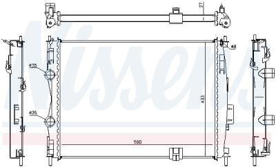 Radiateur, refroidissement du moteur