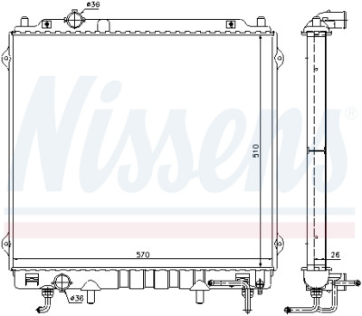 Radiateur, refroidissement du moteur