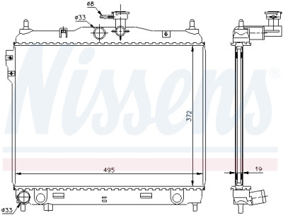 Radiateur, refroidissement du moteur