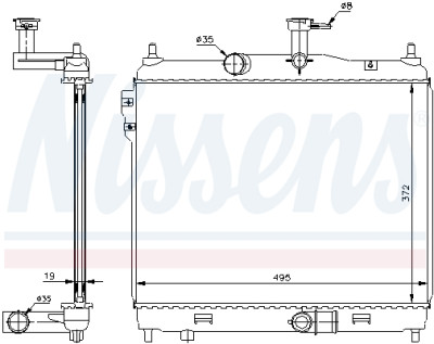 Radiateur, refroidissement du moteur