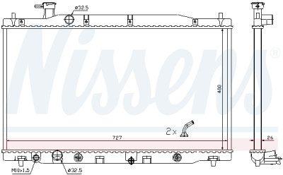 Radiateur, refroidissement du moteur
