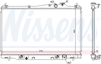 Radiateur, refroidissement du moteur