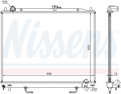Radiateur, refroidissement du moteur