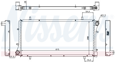 Radiateur, refroidissement du moteur