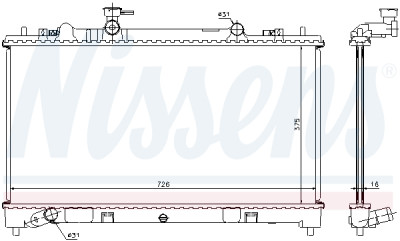 Radiateur, refroidissement du moteur