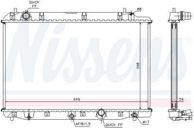 Radiateur, refroidissement du moteur