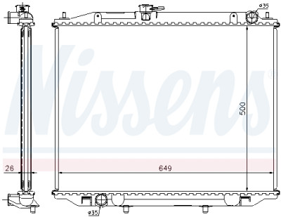 Radiateur, refroidissement du moteur