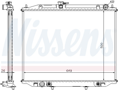 Radiateur, refroidissement du moteur