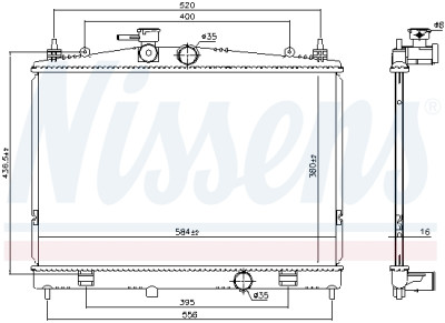 Radiateur, refroidissement du moteur