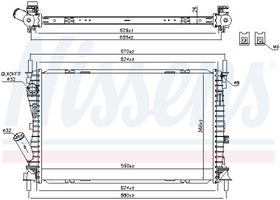 Radiateur, refroidissement du moteur