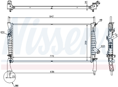 Radiateur, refroidissement du moteur