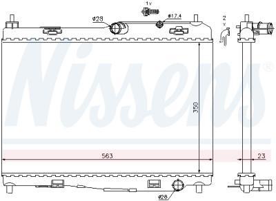 Radiateur, refroidissement du moteur