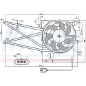 Ventilateur, refroidissement du moteur