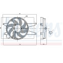 Ventilateur, refroidissement du moteur