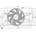 Ventilateur, refroidissement du moteur